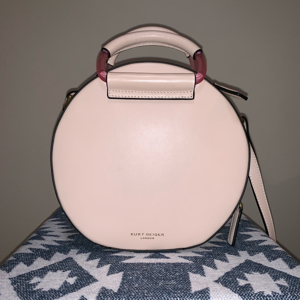 Pink Kurt Geiger Crossbody Purse